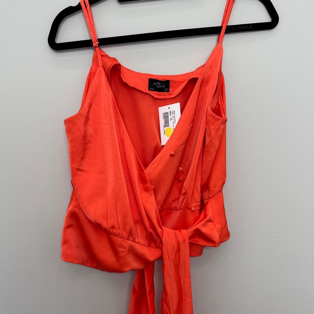 The O Boutique Vibrant Orange Camisole